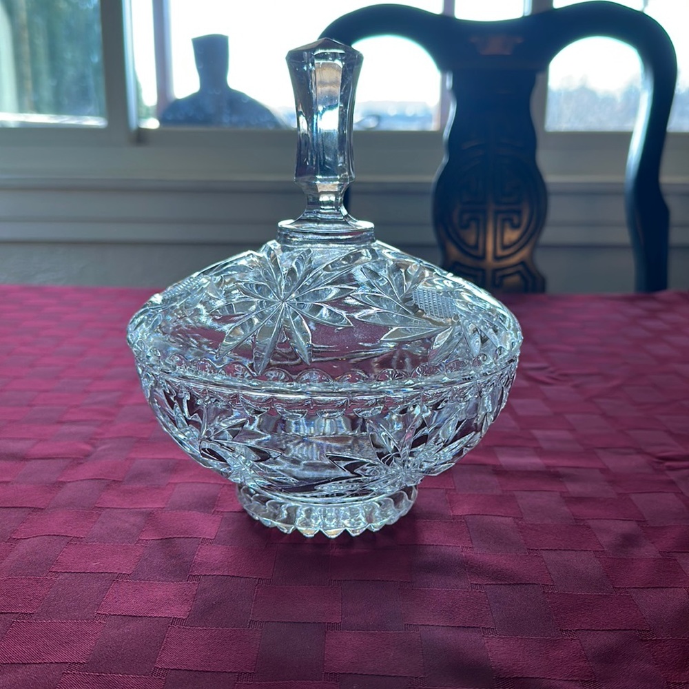 Glass Candy Dish